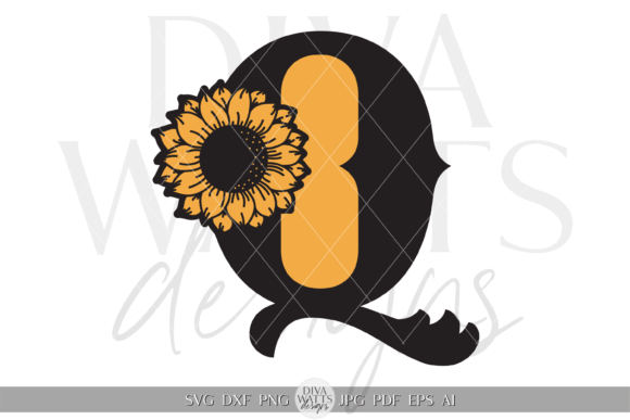Artistic Letter Q Design SVG for Crafts and Graphics