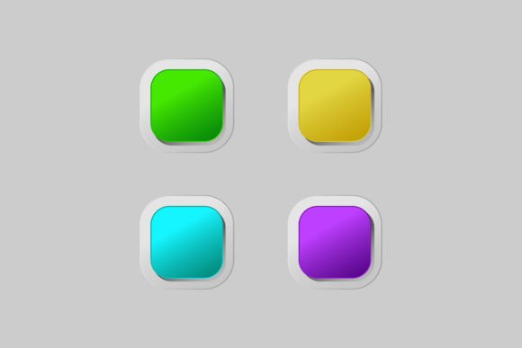 Button Web Ui and Ux Glass Morphism Graphics for Web Elements
