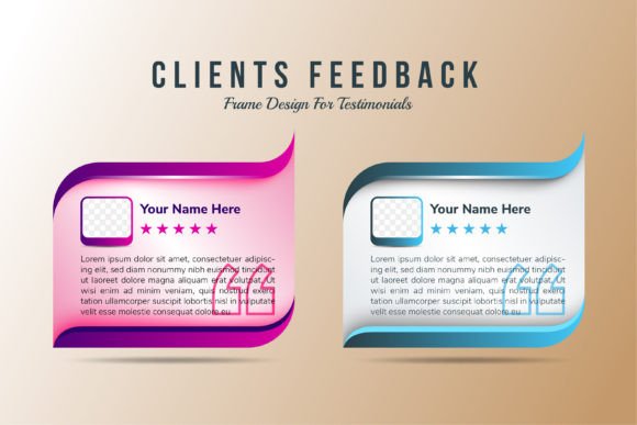 Client Feedback Frame Graphic Design Asset Review