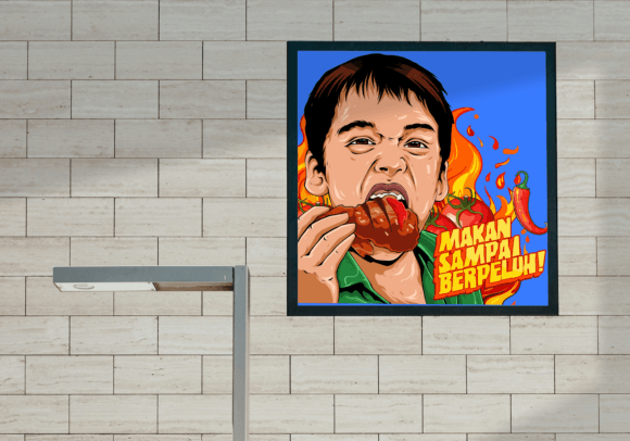 Fried Chicken Illustration: A Graphic Asset for Creative Projects