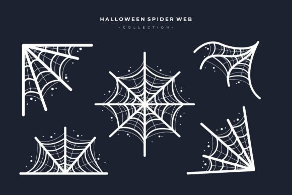 Halloween Spider Web Vector Design Review