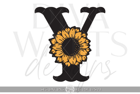 Minimalistic Letter Y Monogram SVG for Crafts and Graphics