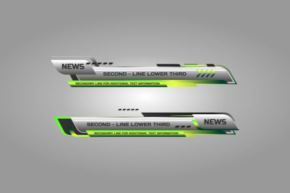 Modern Lower Third Broadcasting Banner Review