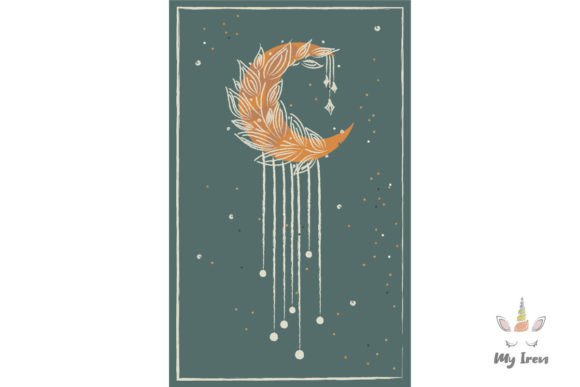 Poster with Dream Catcher – A Versatile Graphic Design Asset for Handmade Creations