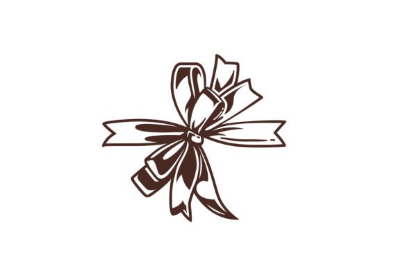 Ribbon Element Brown - A Versatile Web Elements Graphic
