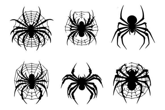 Spider Web Vector for Halloween Crafts and Graphic Design