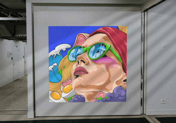 Women Energy Illustration: A Graphic Design Asset for Editorial and Web Use